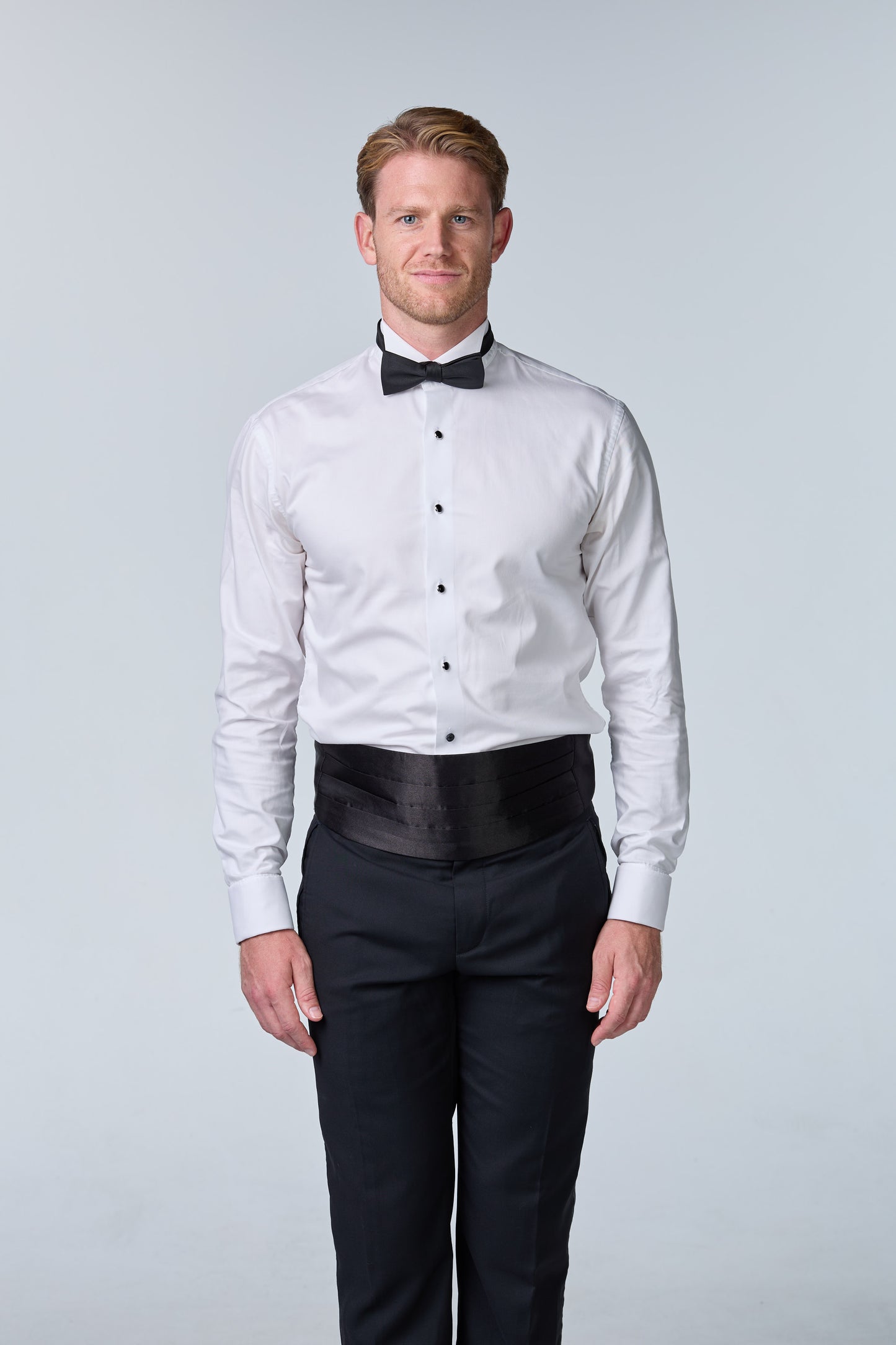 Senffarbener Tweed Smoking - essentials