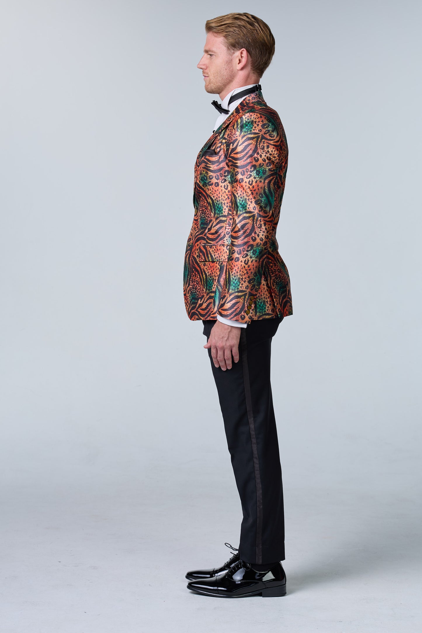 Jungle Fever Seiden-Sakko mit Muster - essentials