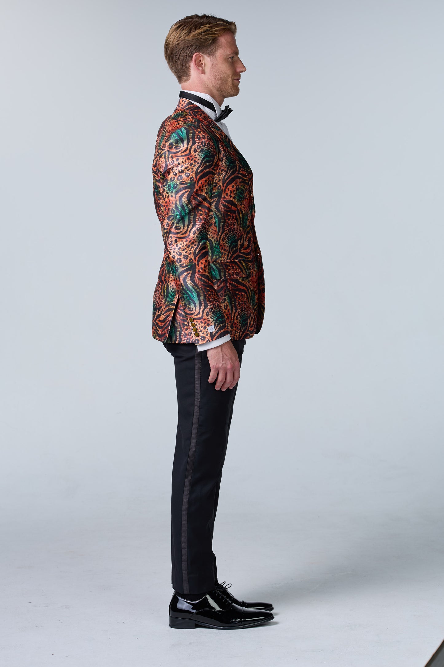 Jungle Fever Seiden-Sakko mit Muster - essentials