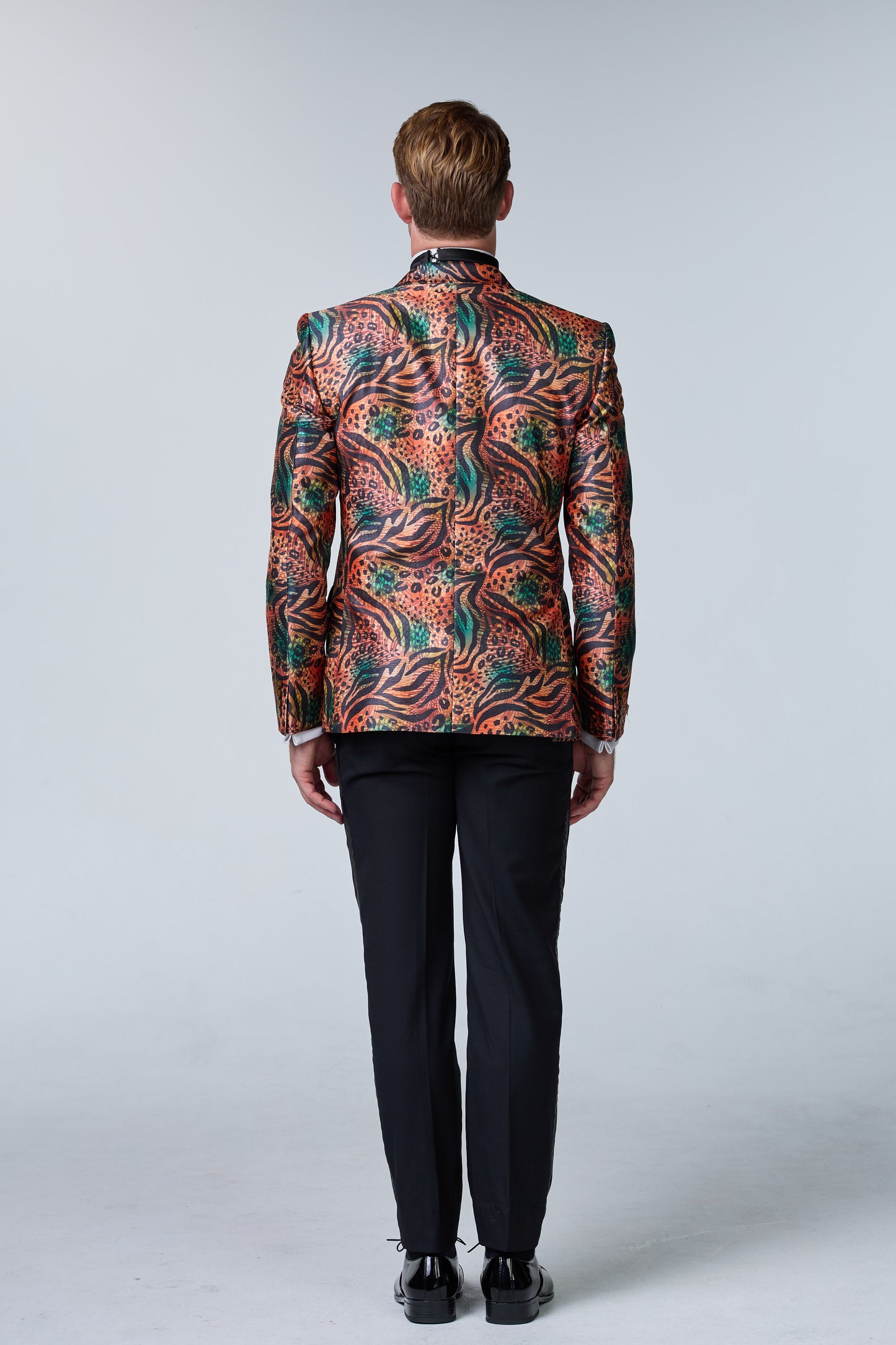 Jungle Fever Seiden-Sakko mit Muster - essentials