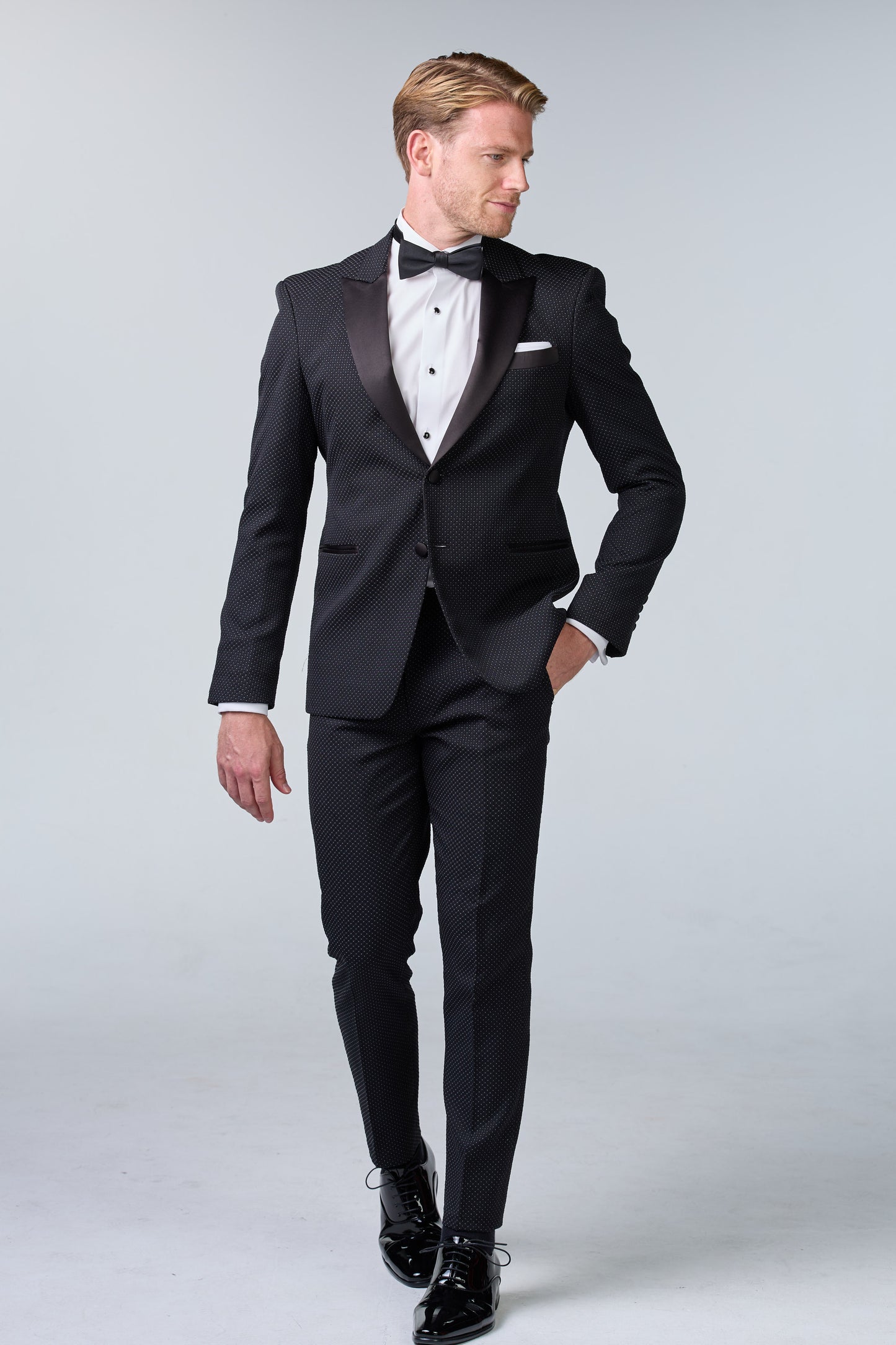 The Great Gatsby Smoking mit weißen Punkten - premium