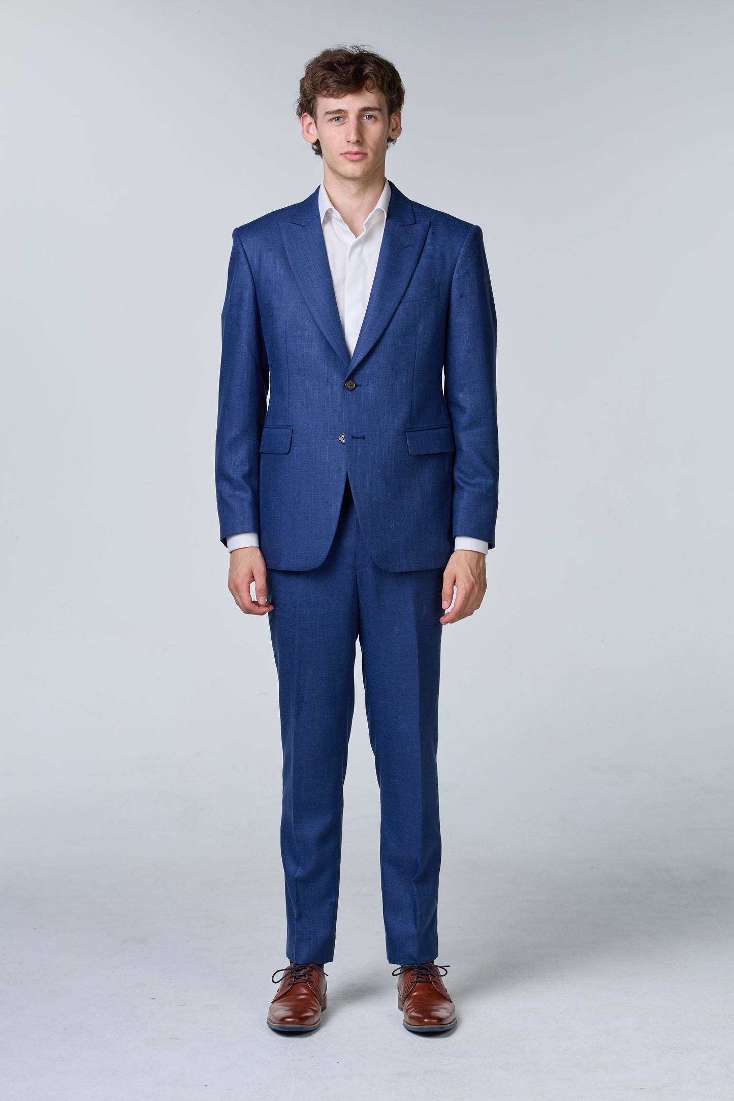 Knitterfreier Anzug Bluewool Cotton - budget