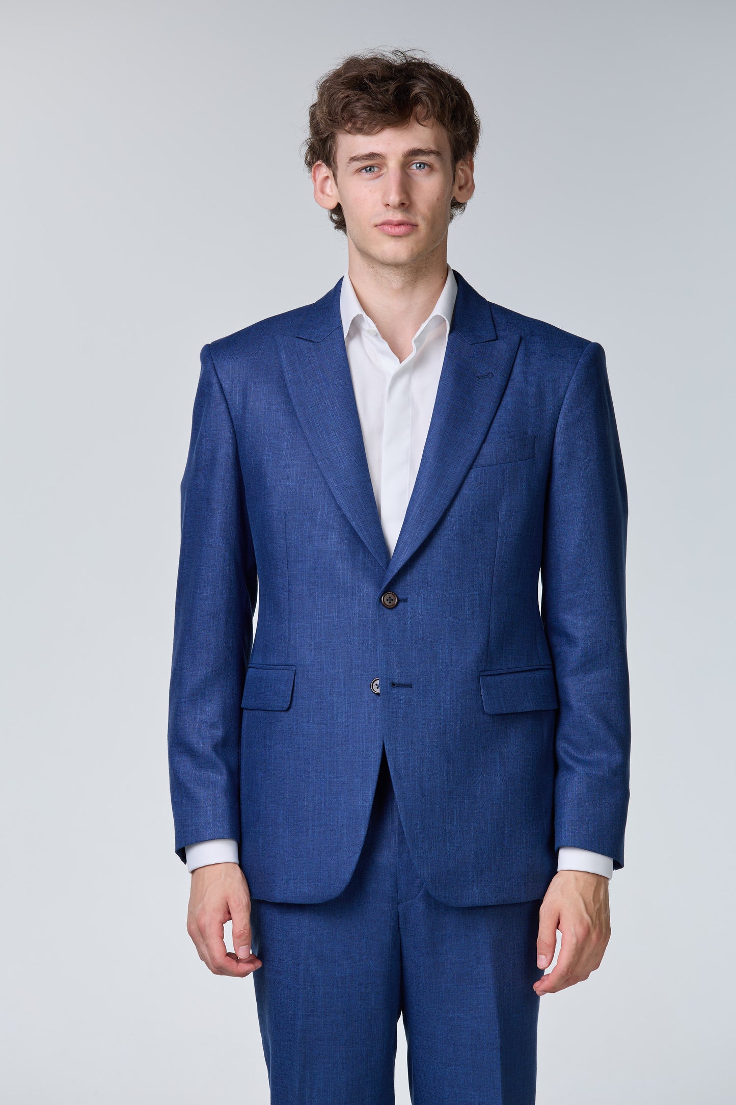 Knitterfreier Anzug Bluewool Cotton - budget