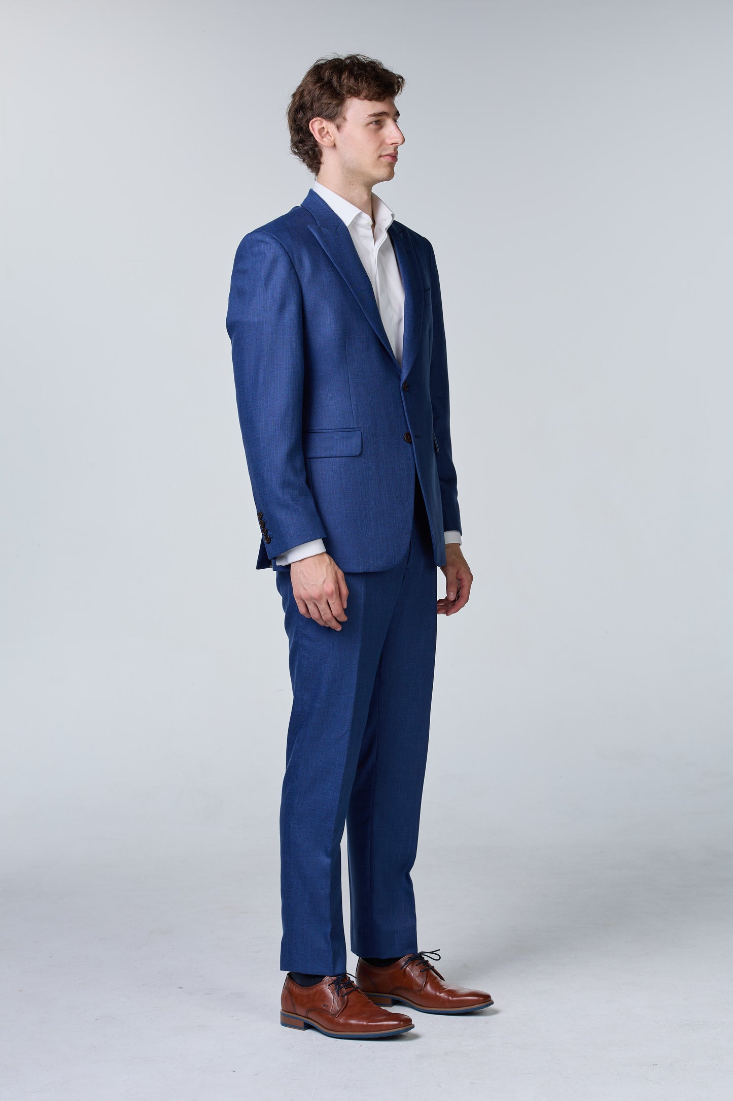 Knitterfreier Anzug Bluewool Cotton - budget