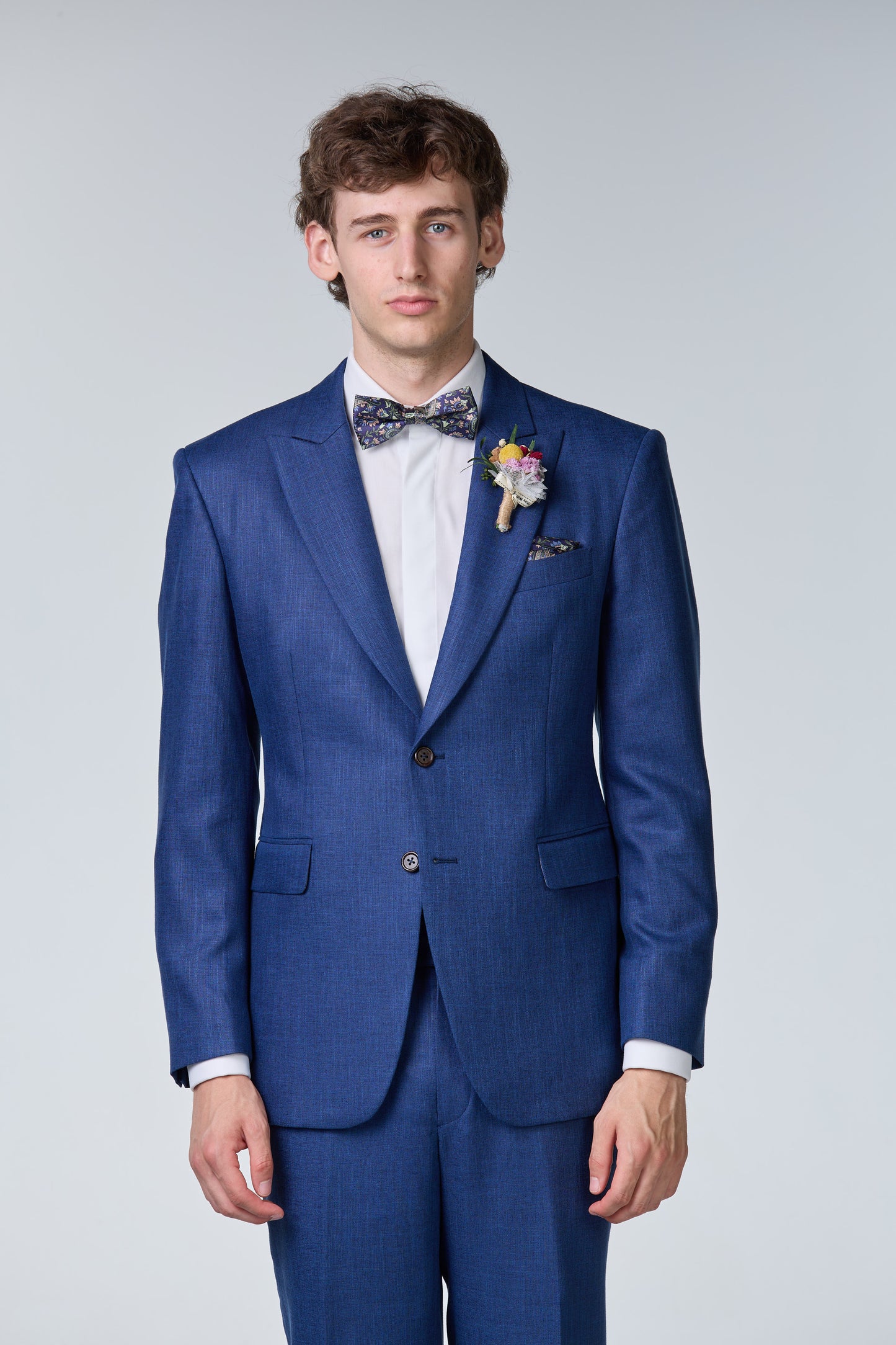 Knitterfreier Anzug Bluewool Cotton - premium