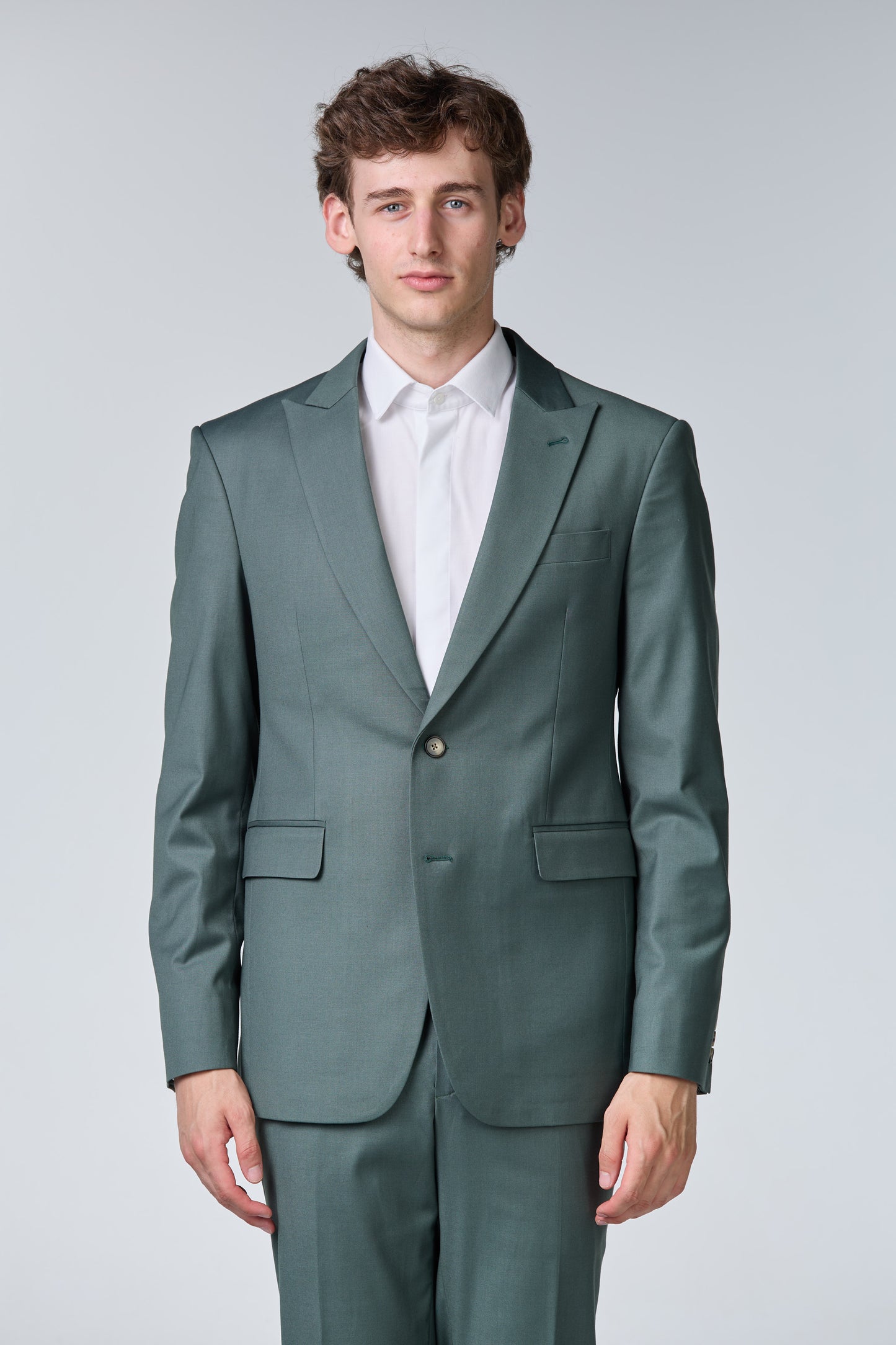 Hochzeitsgast Outfit Salbeigrün - budget