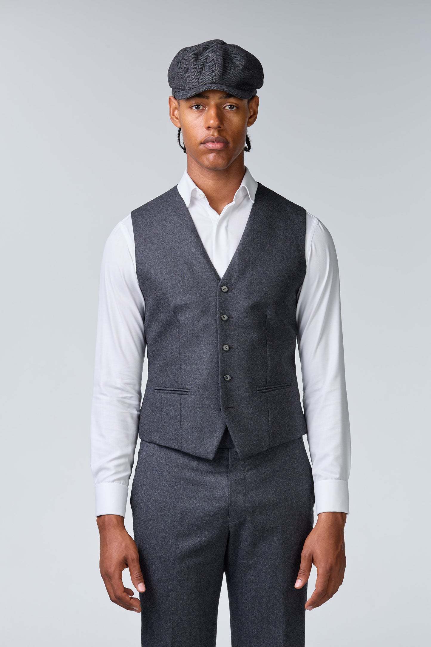 Retro Chic Tweed Anzug im Peaky Blinders Stil - budget