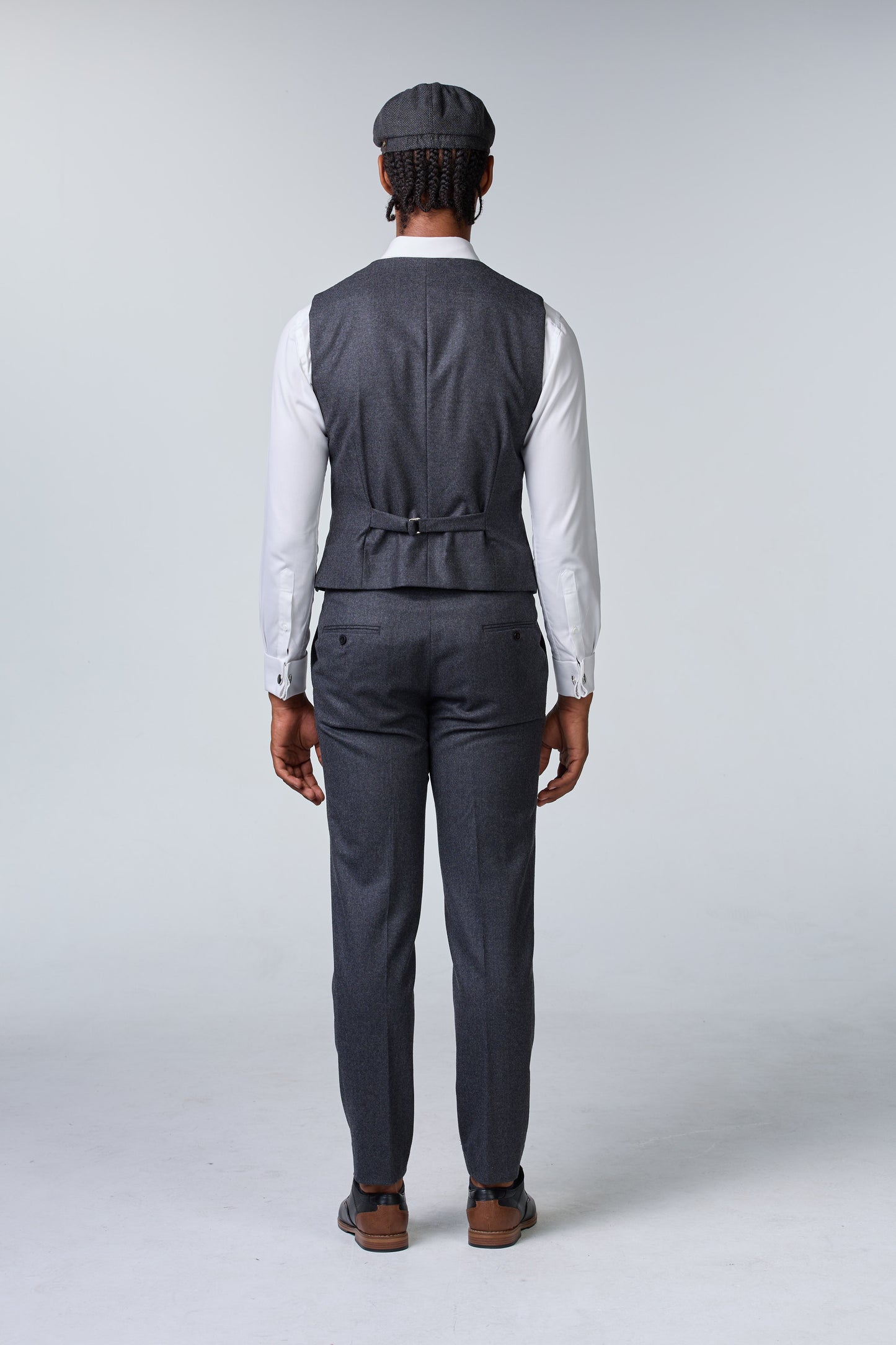 Retro Chic Tweed Anzug im Peaky Blinders Stil - budget