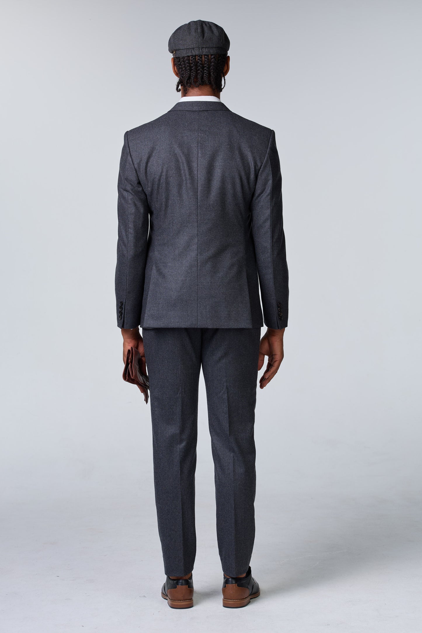 Retro Chic Tweed Anzug im Peaky Blinders Stil - premium