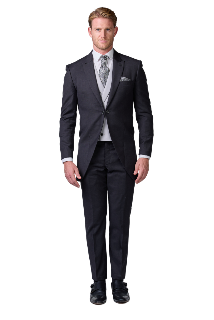 Hochzeitsfrack Set aus Barathea Wolle - budget