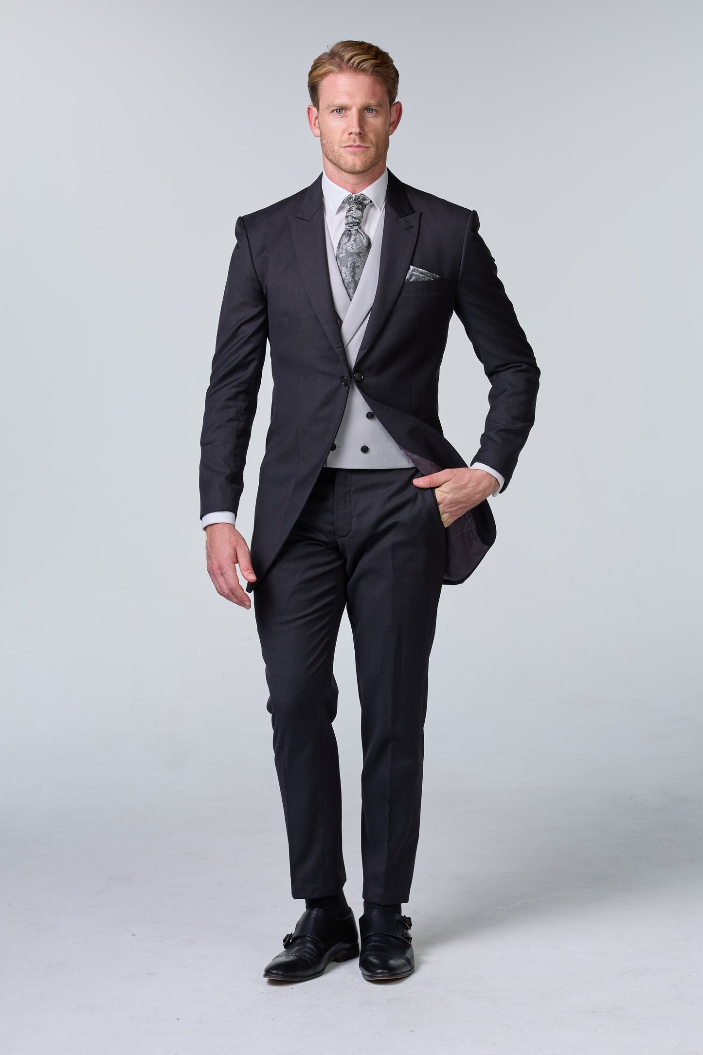 Hochzeitsfrack Set aus Barathea Wolle - essentials