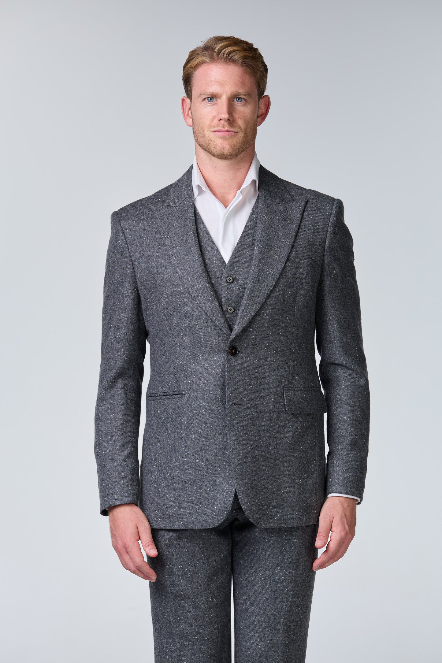 Tweed Anzug im Peaky Blinders Stil - premium